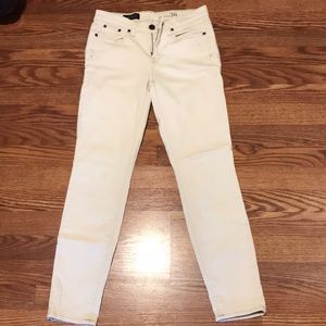 J Crew toothpick Jeans